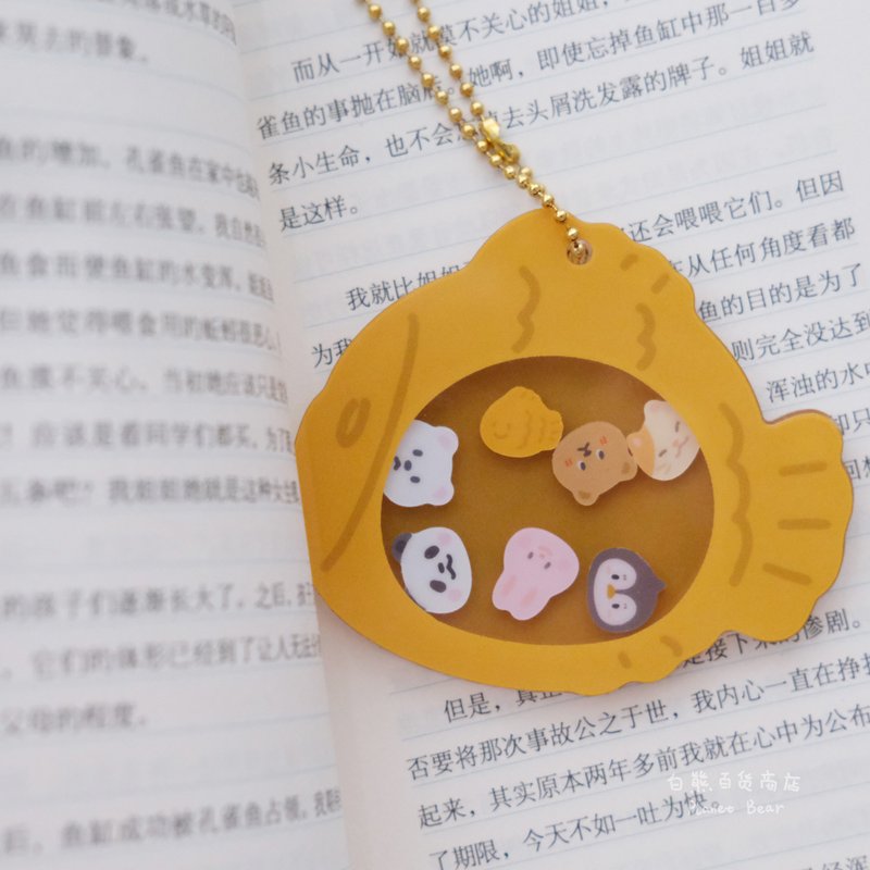 白熊百货PlanetBear 鲷鱼烧摇摇乐挂件钥匙扣 - 摆饰 - 其他材质 