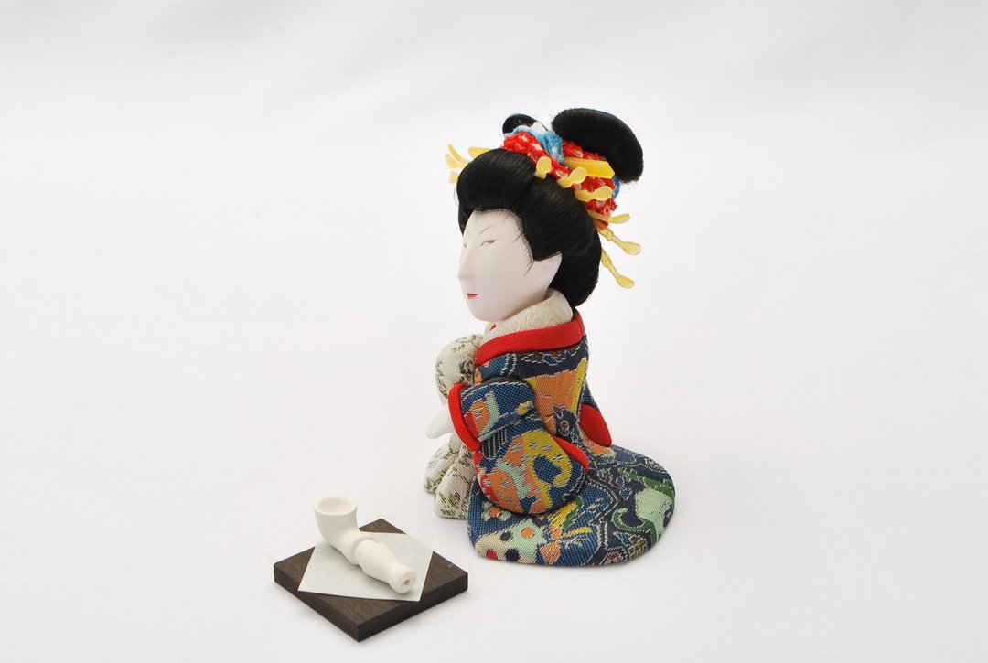 Aroma diffuser / Oiran / kimekomi doll - 摆饰 - 其他材质 