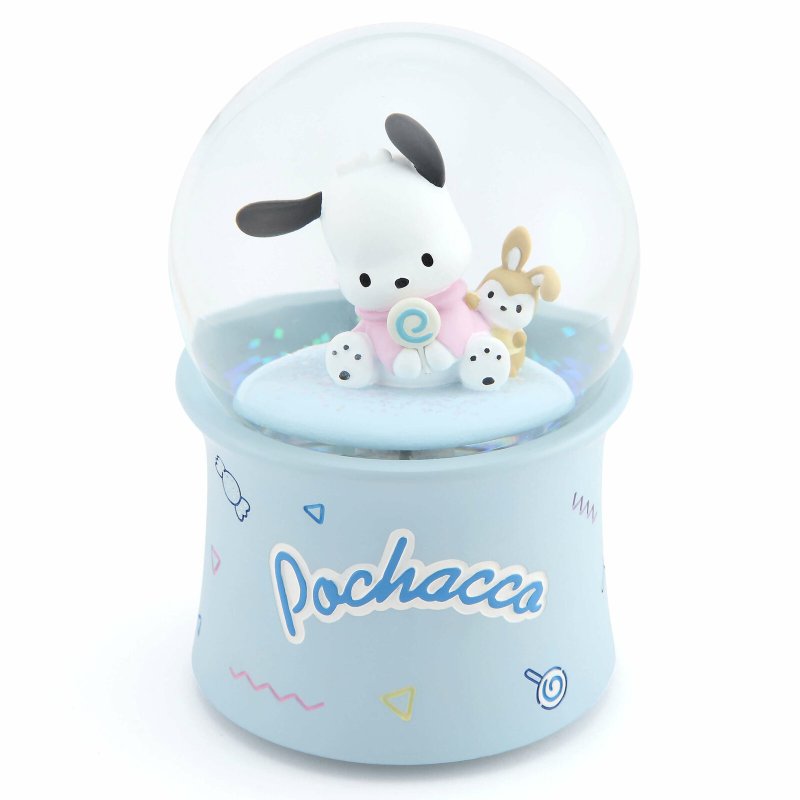 帕恰狗 我的小确幸时刻 水晶球音乐盒 三丽鸥生日圣诞交换礼物 - 摆饰 - 玻璃 