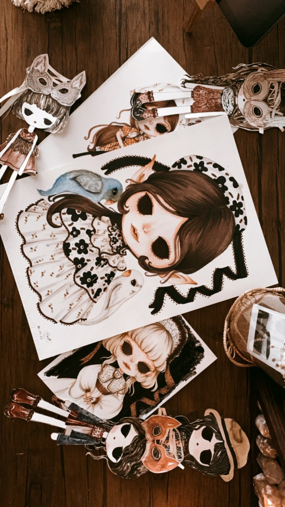 Customized portrait (color) - 订制画像 - 纸 