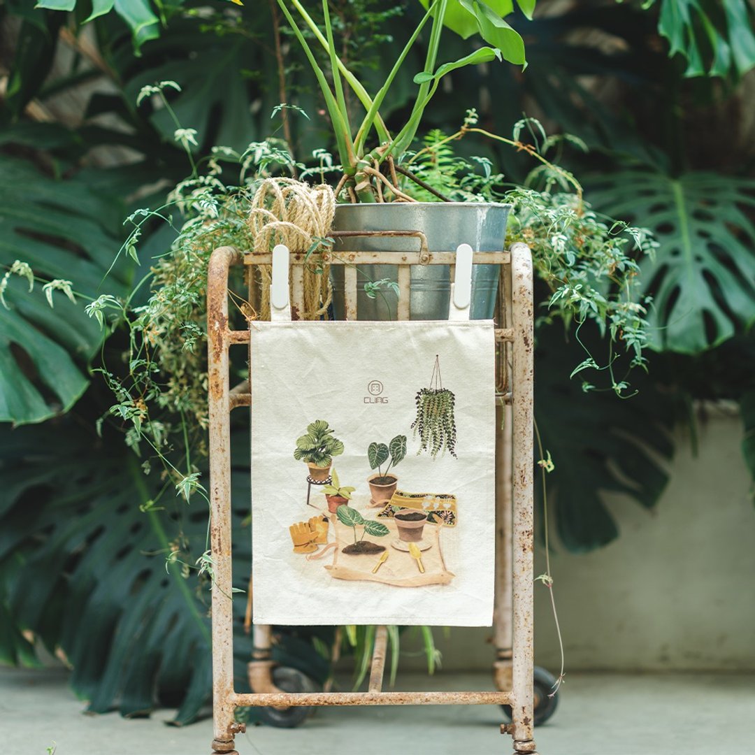 【植物帆布挂画】-设计师创作插画 - 海报/装饰画/版画 - 棉 