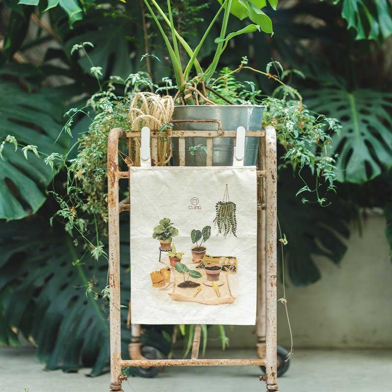 【植物帆布挂画】-设计师创作插画 - 海报/装饰画/版画 - 棉．麻 