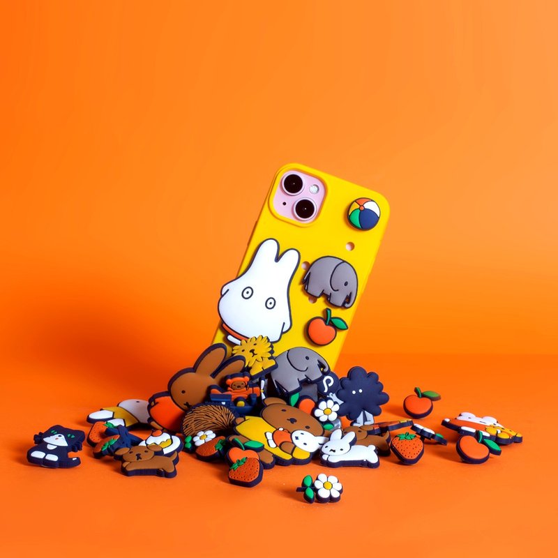 【Pinkoi x miffy】miffy 扣饰 3 粒装 - 手机配件 - 塑料 
