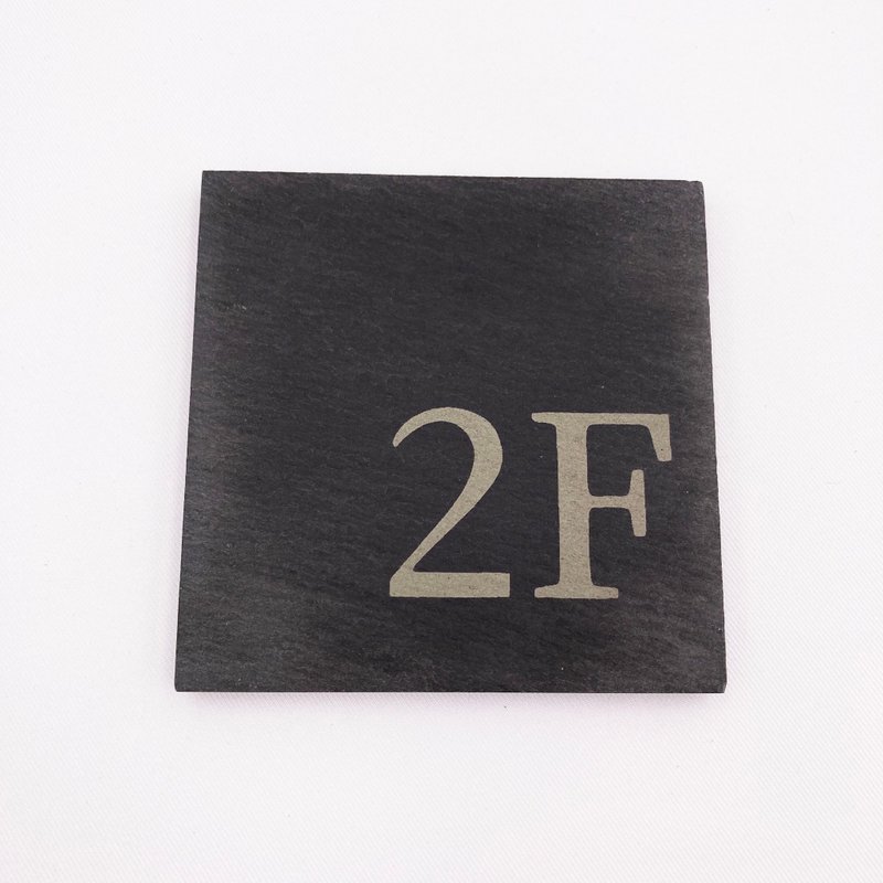 楼层标示牌 公共场所标示牌 楼层指示牌 楼层指标告示牌 - 墙贴/壁贴 - 石头 黑色