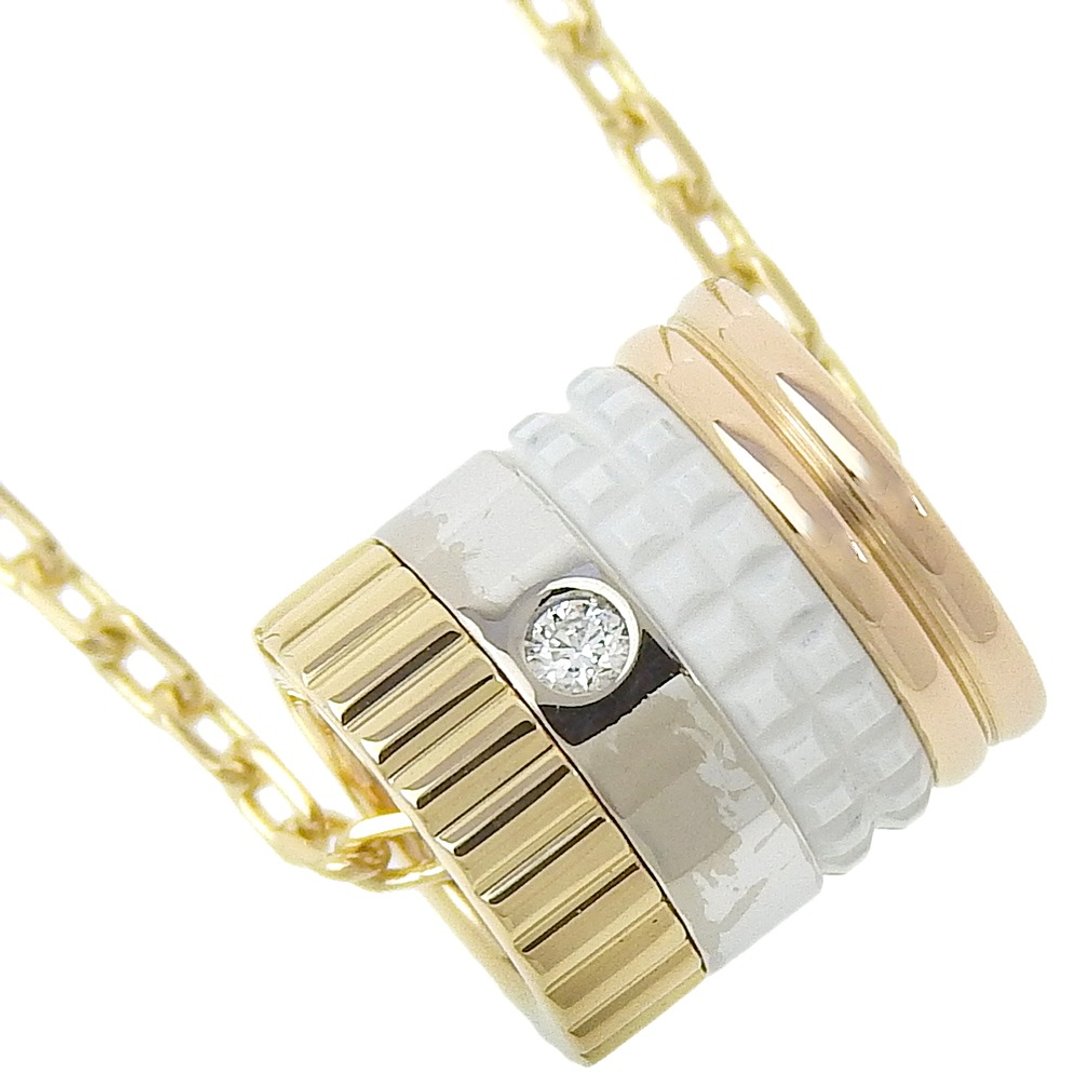 【日本直购】宝诗龙 Boucheron Quatre 项链 1PD 小尺寸 18K 黄金 约 5.3g женские 【二手】 - 项链 - 贵金属 金色