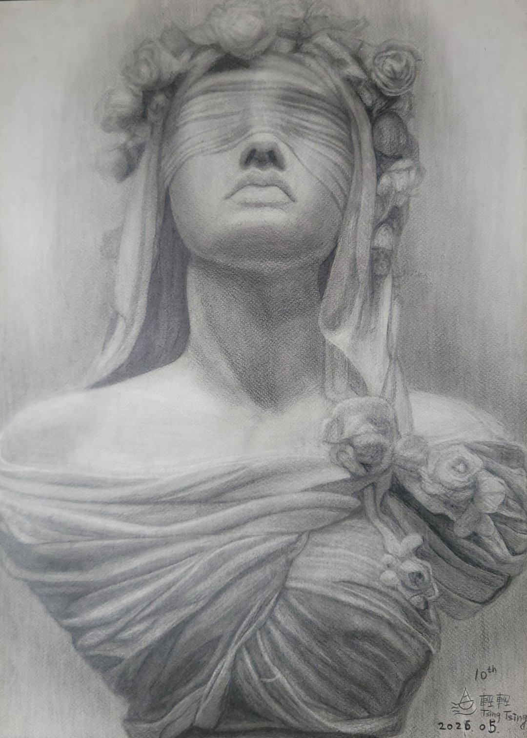 用心观人间 - 手绘素描原稿典藏或艺术微喷 - 海报/装饰画/版画 - 纸 
