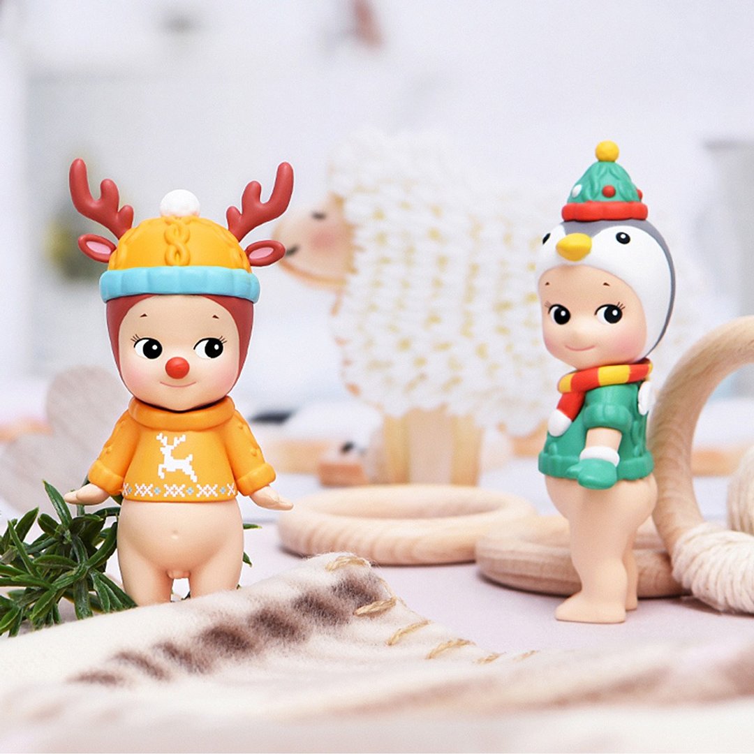 Sonny Angel│2019 缤纷耶诞节限定版盒玩公仔(单入随机款) - 玩偶/公仔 - 塑料 红色
