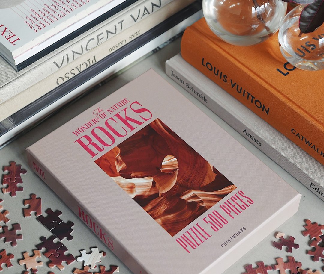 PRINTWORKS PUZZLE - ROCKS 岩石 拼图 500块 - 拼图 - 其他材质 