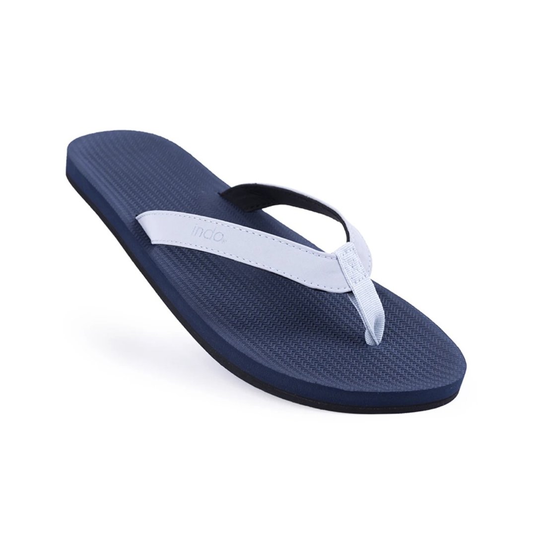 indosole 环保拖鞋 海洋撞色 男 - 拖鞋 - 环保材料 蓝色
