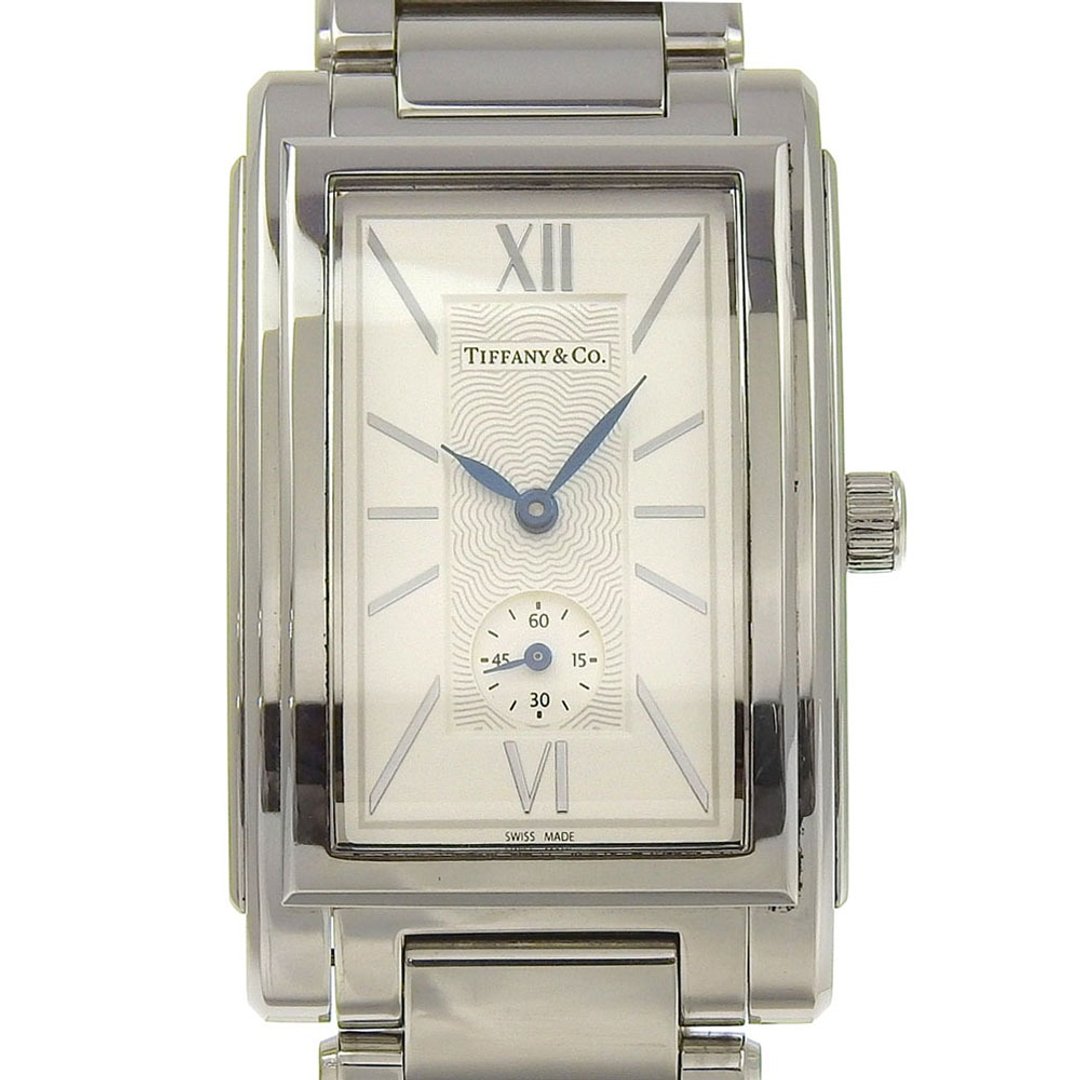[日本直效邮件] Tiffany & Co. Grand Watch Small Second Z0030.13.10A21A00A SS 白色表盘 男款 [二手] - 女表 - 不锈钢 银色