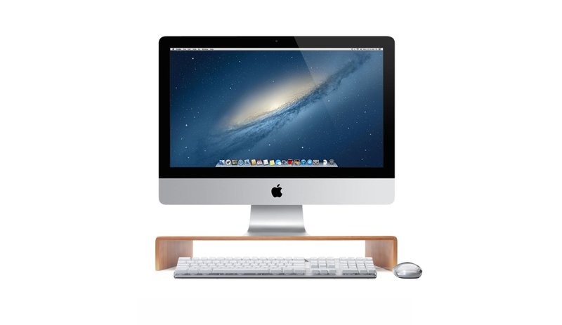 极简屏幕架 - 电脑配件 - 竹 金色