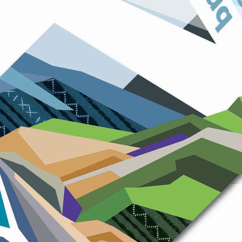 【岛内原游系列】清水断崖挂布 - 墙贴/壁贴 - 聚酯纤维 多色