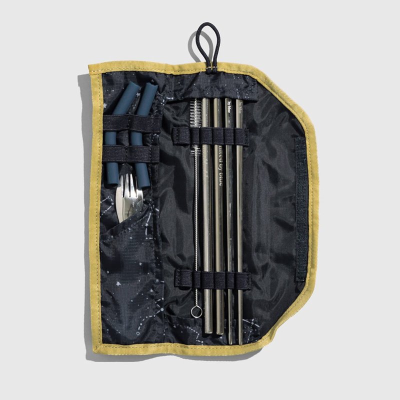United by Blue 防泼水餐具收纳包组 Utensil Kit 814-038 - 厨房用具 - 不锈钢 蓝色