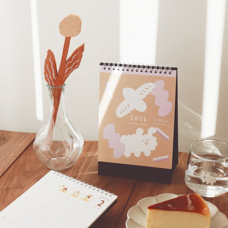 2026年 桌历 - 年历/台历 - 纸 多色