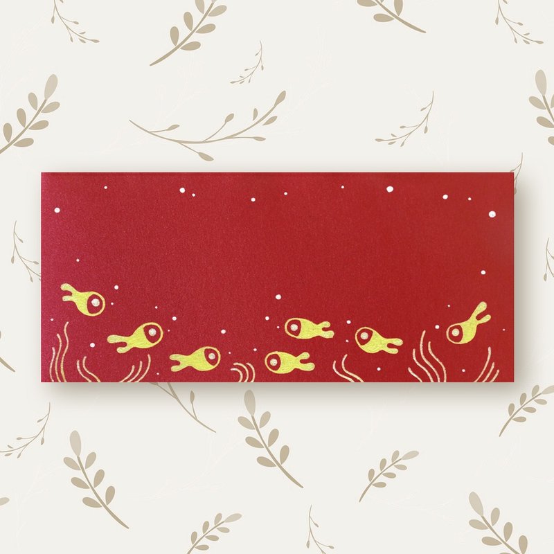 【万用】手作手绘 信封袋 红包袋 no.7 - 信封/信纸 - 纸 红色