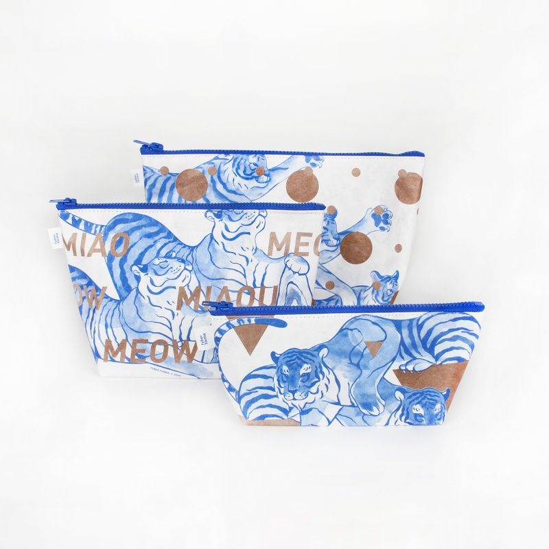 只是收纳包套装组｜泰维克®收纳包 3入＋明信片 - 化妆包/杂物包 - 防水材质 多色