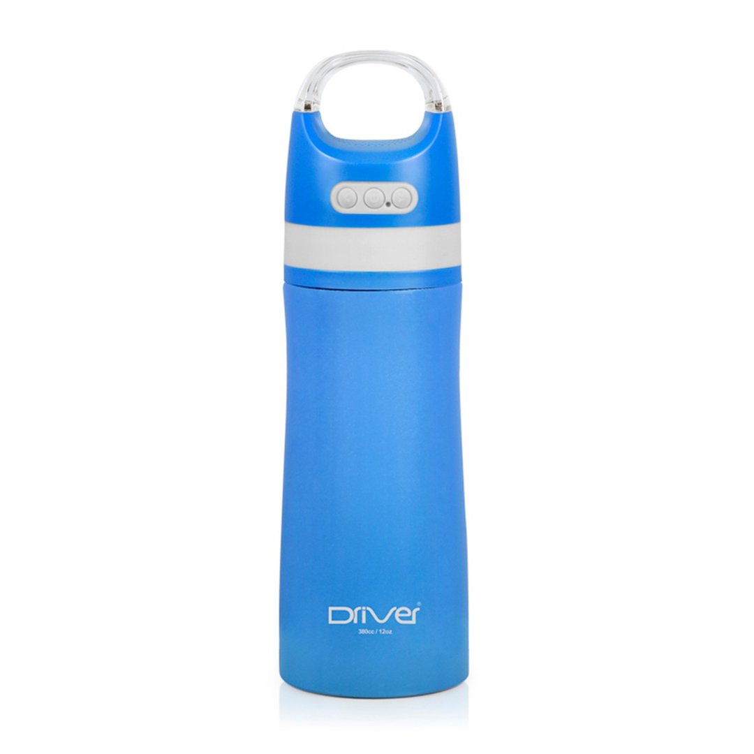 【福利品 5 折起】Driver │ 防水蓝牙保温瓶 380ml－劲蓝(380ml) - 保温瓶/保温杯 - 不锈钢 蓝色
