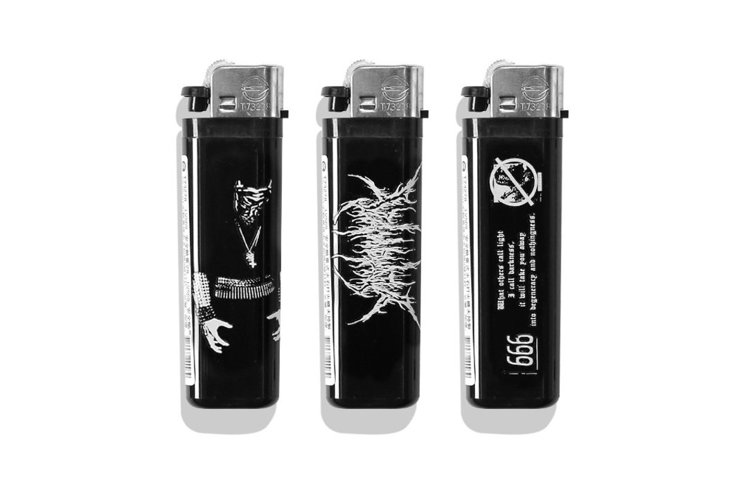 VANDAL 黑金属打火机组(3入) - 其他 - 塑料 黑色