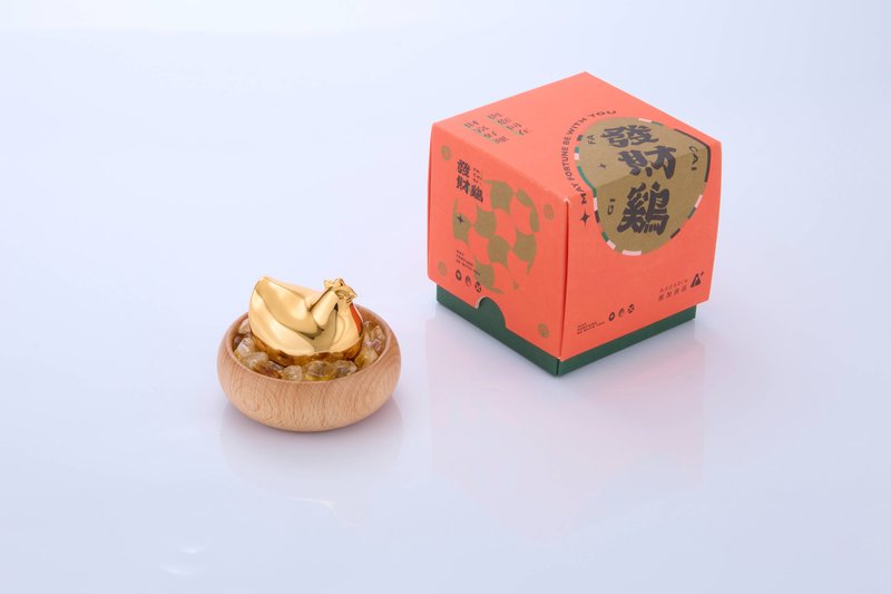【蛇年开运必备】亮面款 金鸡仔升级版(招财金) - 摆饰 - 其他金属 多色