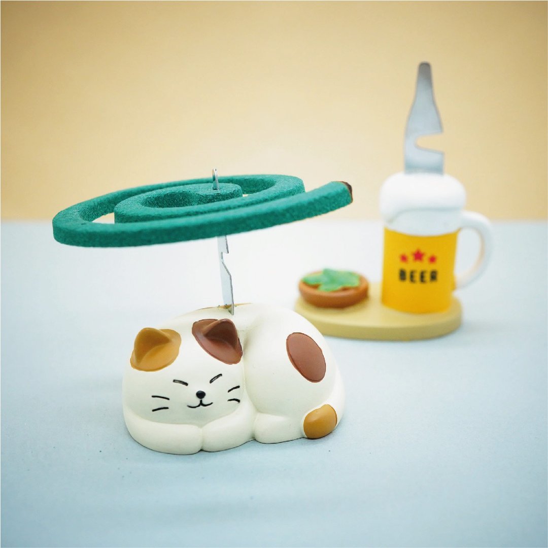 日本Decole - 驱蚊香座吉祥物 - 防蚊用品 - 树脂 