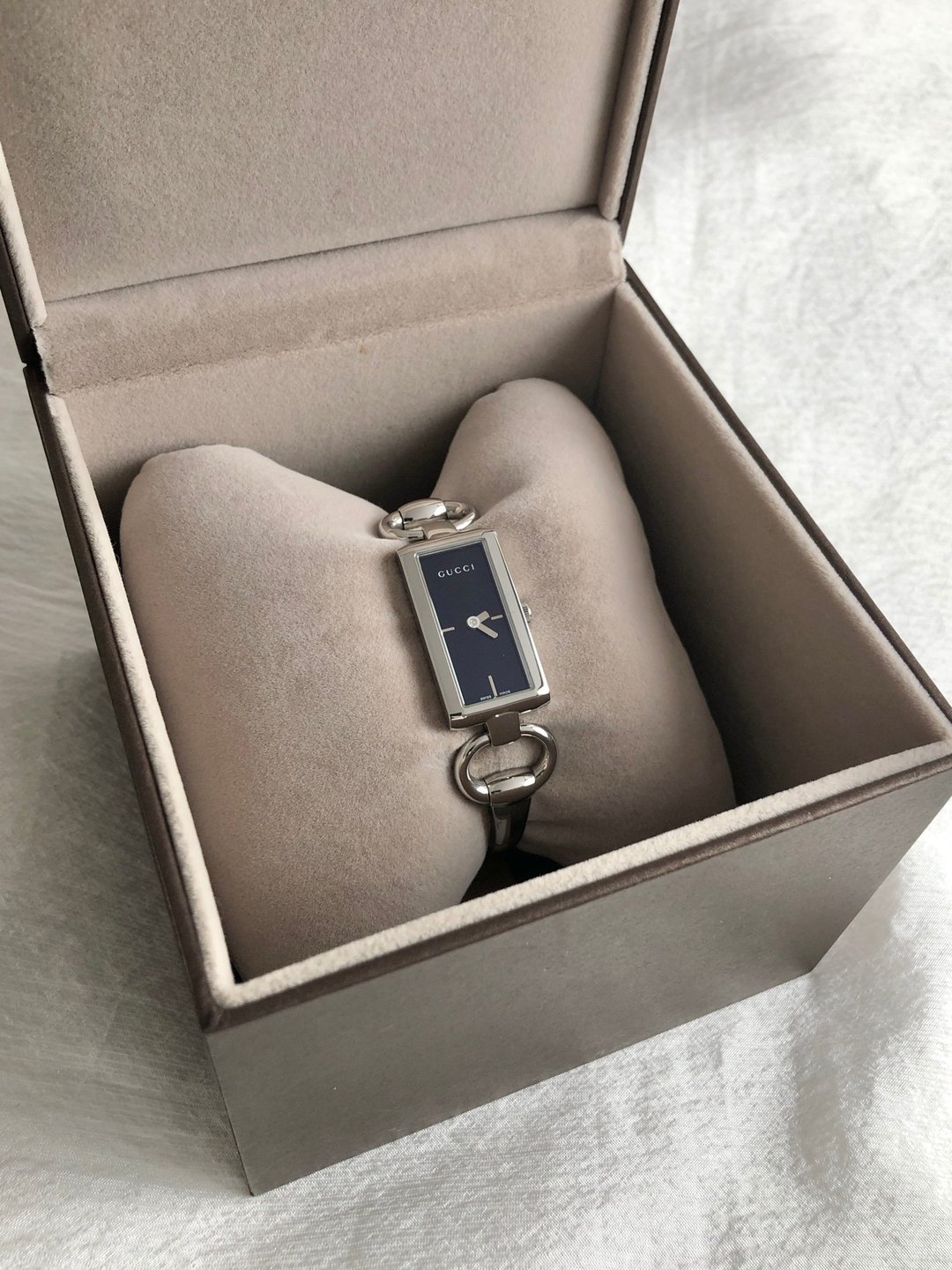 【VintageShop solo 日本直送中古包专卖店】GUCCI 古驰 腕表 银色 不锈钢 119 vintage 中古 复古 wzzdan - 女表 - 不锈钢 银色