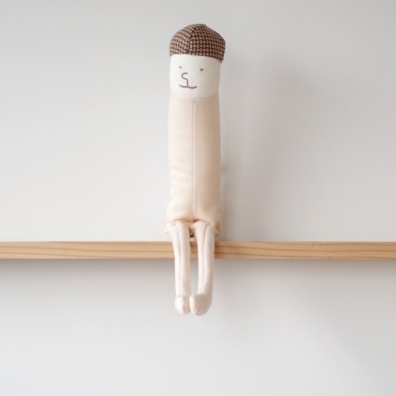 戴帽子的 Ruru 先生 - 玩偶/公仔 - 其他材质 白色