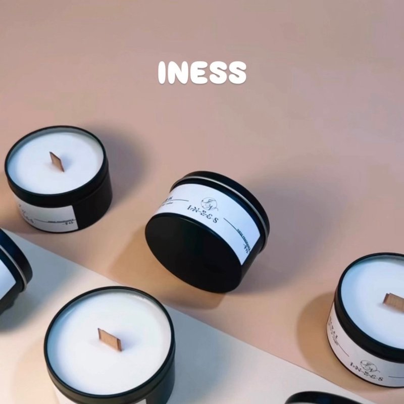 INESS一宁香氛【天然大豆香氛蜡烛】宁森之灵 Fairy Land - 蜡烛/烛台 - 精油 白色