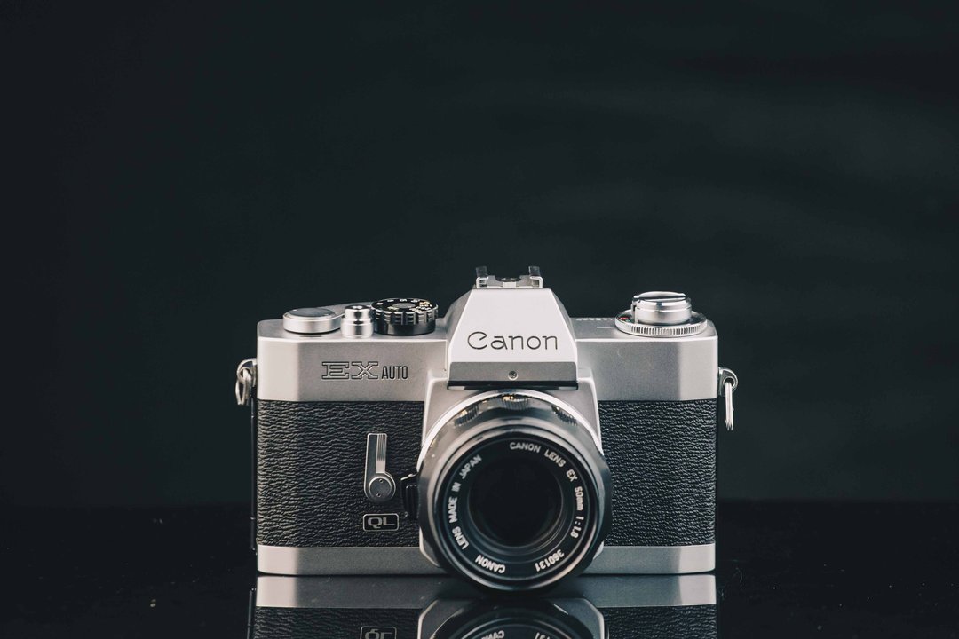 Canon EX AUTO+EX 50mm f1.8 #827 #135底片相机 - 相机 - 其他金属 黑色