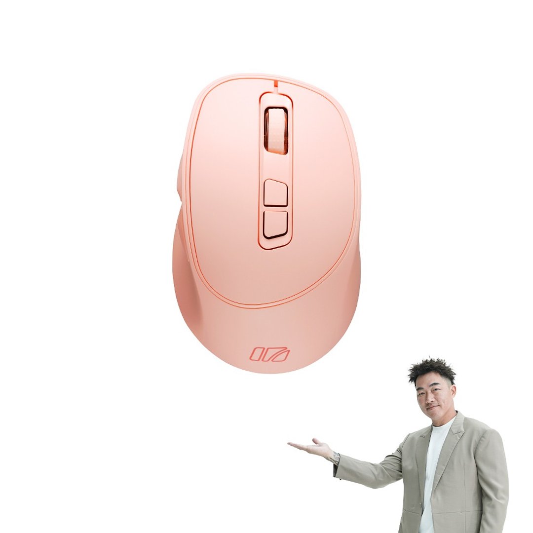 irocks iRocks M29R 2.4G无线光学静音鼠标 - 粉色 - 电脑配件 - 其他材质 