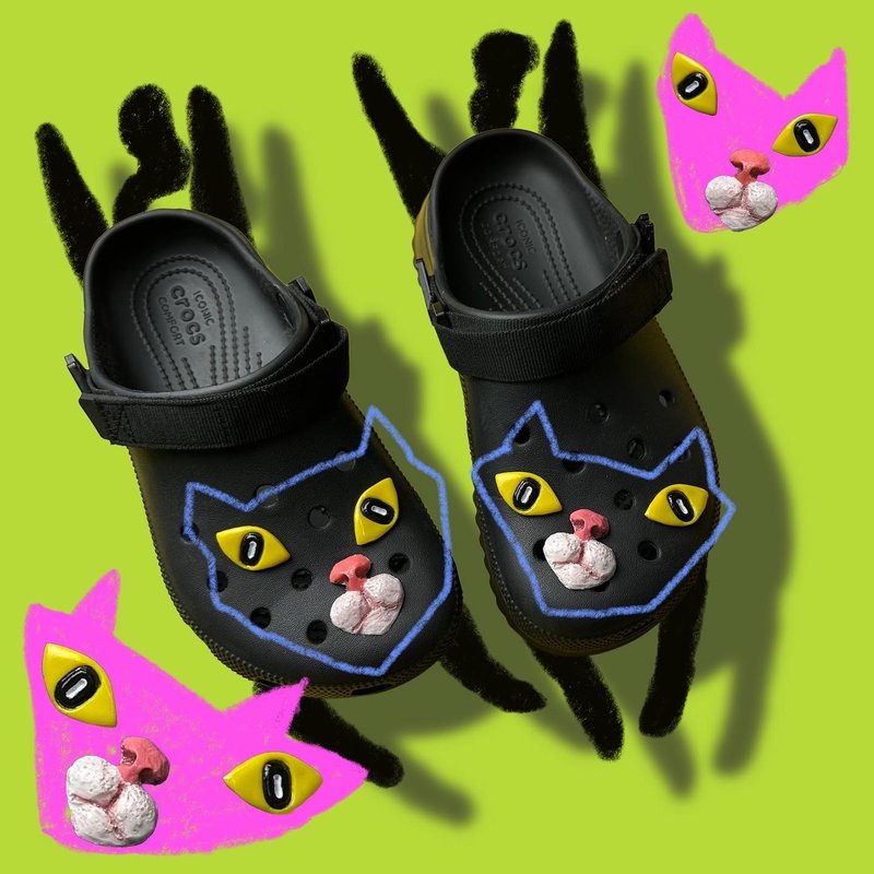 Meow meow 鞋扣饰品 - 其他 - 树脂 多色