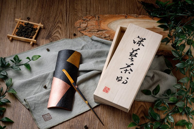 漆艺茶则-合欢 - 摆饰 - 竹 咖啡色