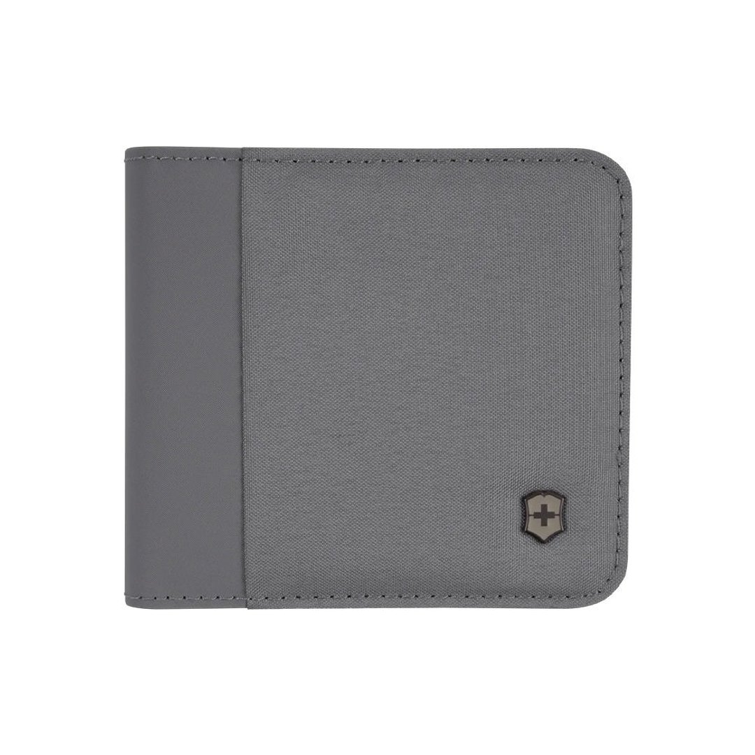 VICTORINOX 瑞士维氏 Travel Essentials 短夹 灰 653364 - 皮夹/钱包 - 聚酯纤维 灰色