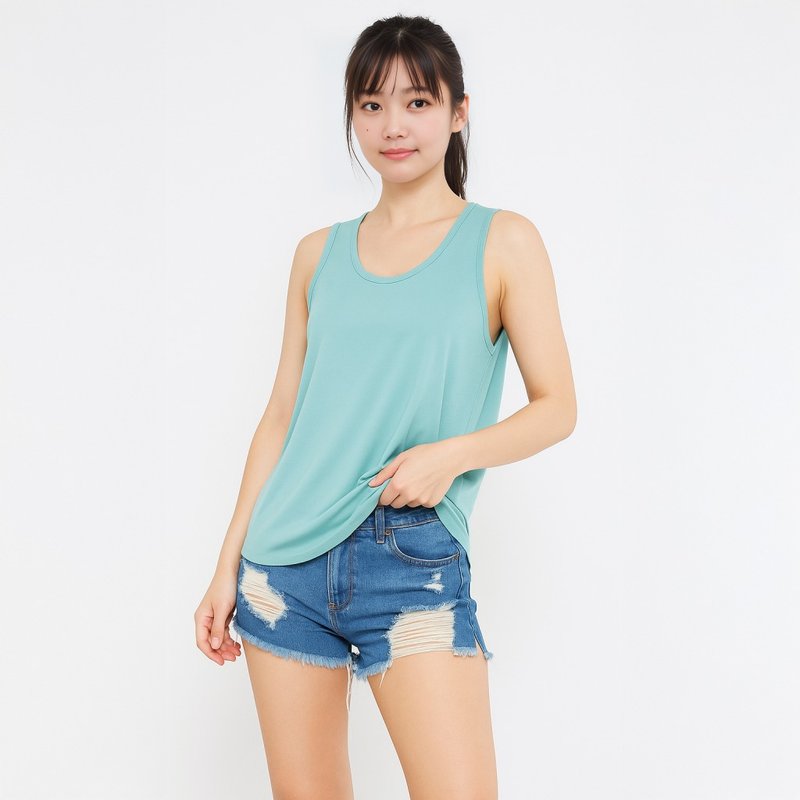 CueSkin 超凉感功能背心 - 女装运动衣 - 其他材质 多色
