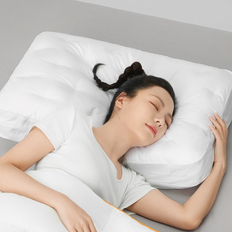 【免运】躺岛布里云羽绒枕头枕芯95白鹅绒软枕单人家用云朵枕 - 枕头/抱枕 - 其他材质 