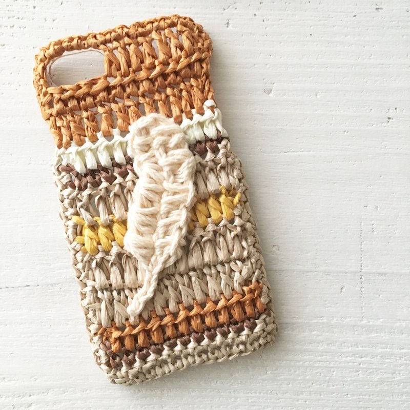 iPhonecase feather folklore - 手机壳/手机套 - 其他材质 卡其色