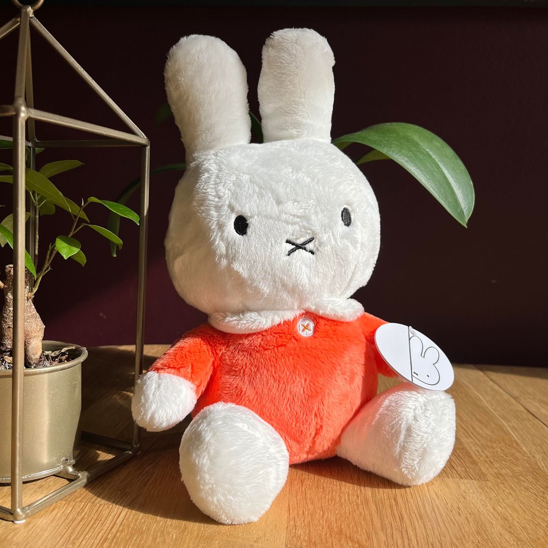 (绝版) 北欧 瑞典 Teddykompaniet Miffy米飞兔 - 玩偶/公仔 - 聚酯纤维 