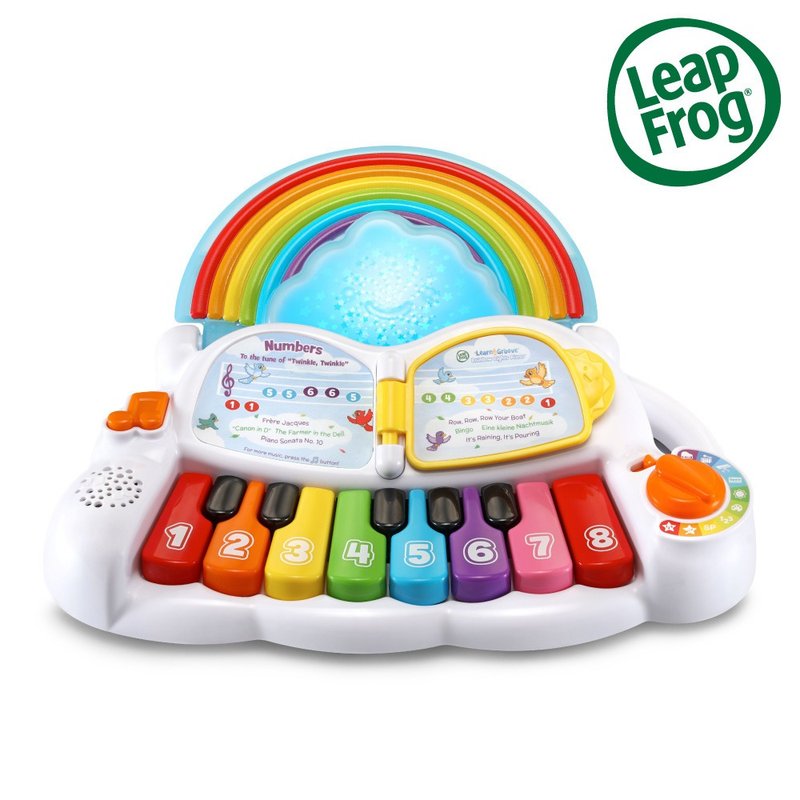 快速到货-仅限寄送台湾【LeapFrog】彩虹梦想钢琴 - 玩具/玩偶 - 塑料 多色