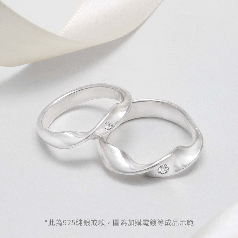 金工课程【镜面莫比乌斯银戒】手作对戒/文化币/外语教学可/1人可 - 金工/饰品 - 纯银 