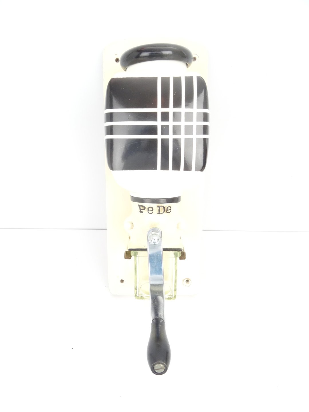复古荷兰 PeDe Zassenhaus 咖啡研磨机 – 黑色古董手动台夫特磨豆机 - 咖啡壶/周边 - 其他材质 黑色