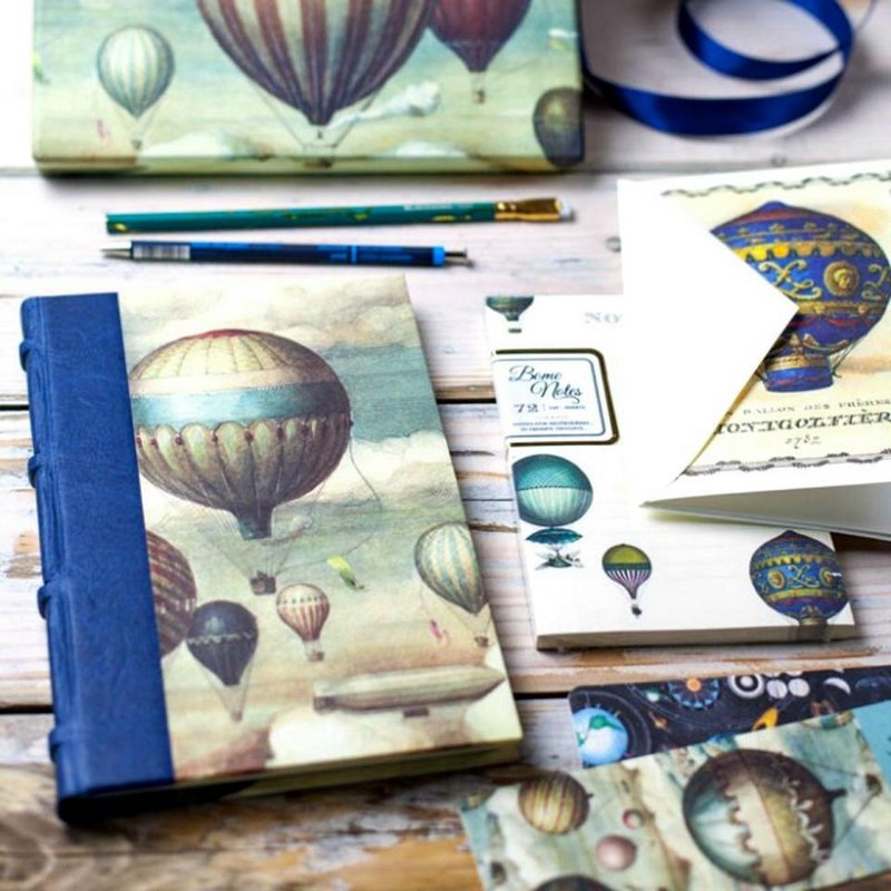 【圣诞礼物】 7 in 1 礼盒组 | 复古风情文具 | BOMO | 匈牙利 - 纸盒/包装盒 - 纸 