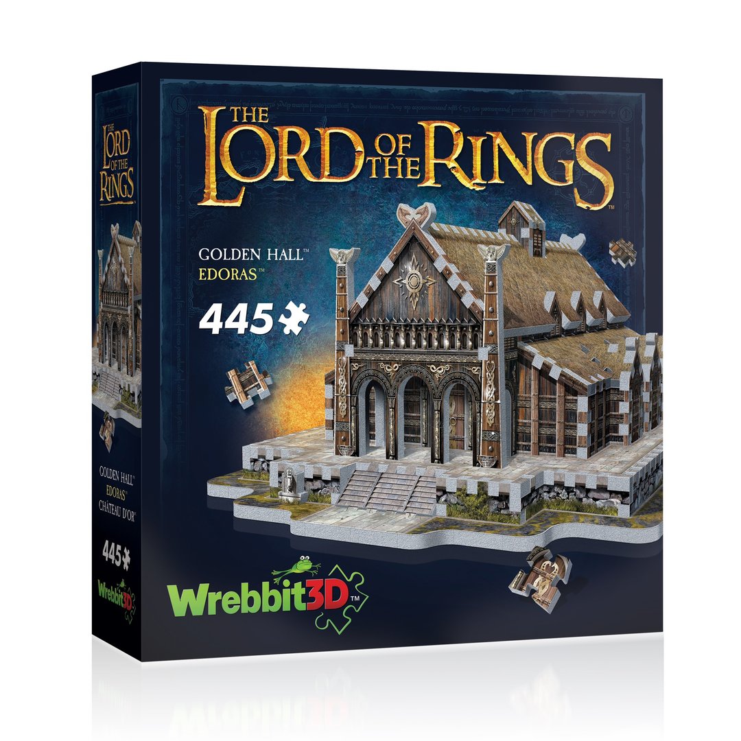 金殿 ∕ 魔戒_3D拼图_445片 - 拼图 - 其他材质 多色