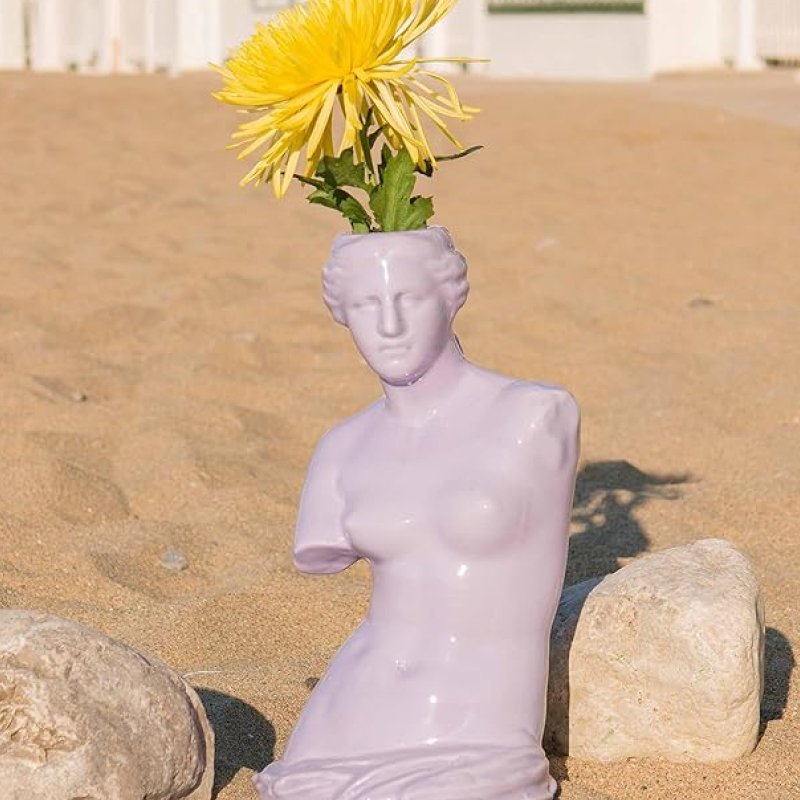西班牙 DOIY 创意优雅维纳斯花瓶陶瓷插花花器装饰摆件 - 摆饰 - 其他材质 