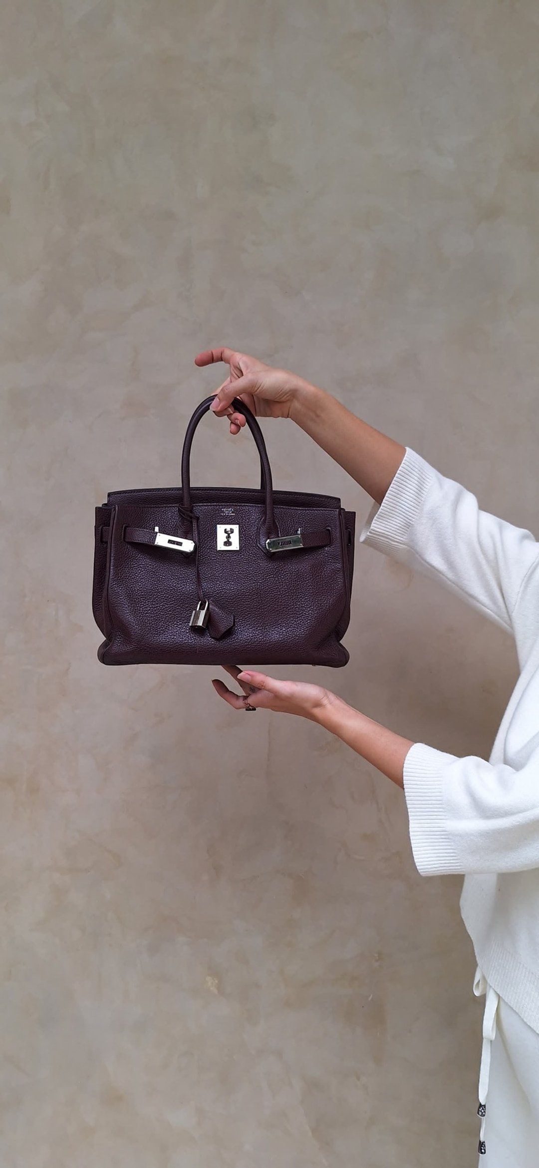 Hermès Birkin 30 Togo skin burgundy brown 铂金30 - 手提包/手提袋 - 真皮 咖啡色