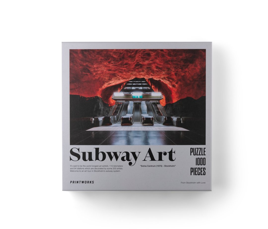 Printworks Puzzle - Subway Art Fire 拼图1000块 (70x50 cm) - 拼图 - 其他材质 