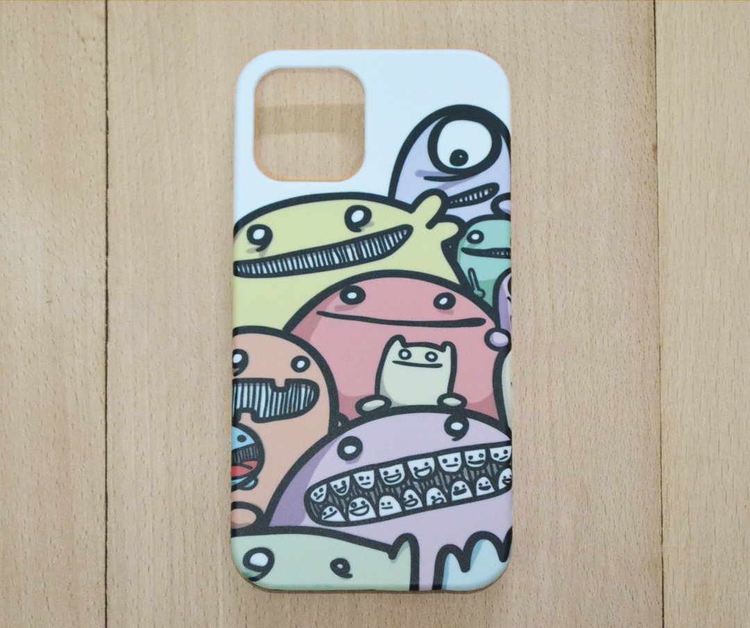 【小case】牙齿里有怪兽·手机壳 (iPhone) - 手机壳/手机套 - 塑料 多色