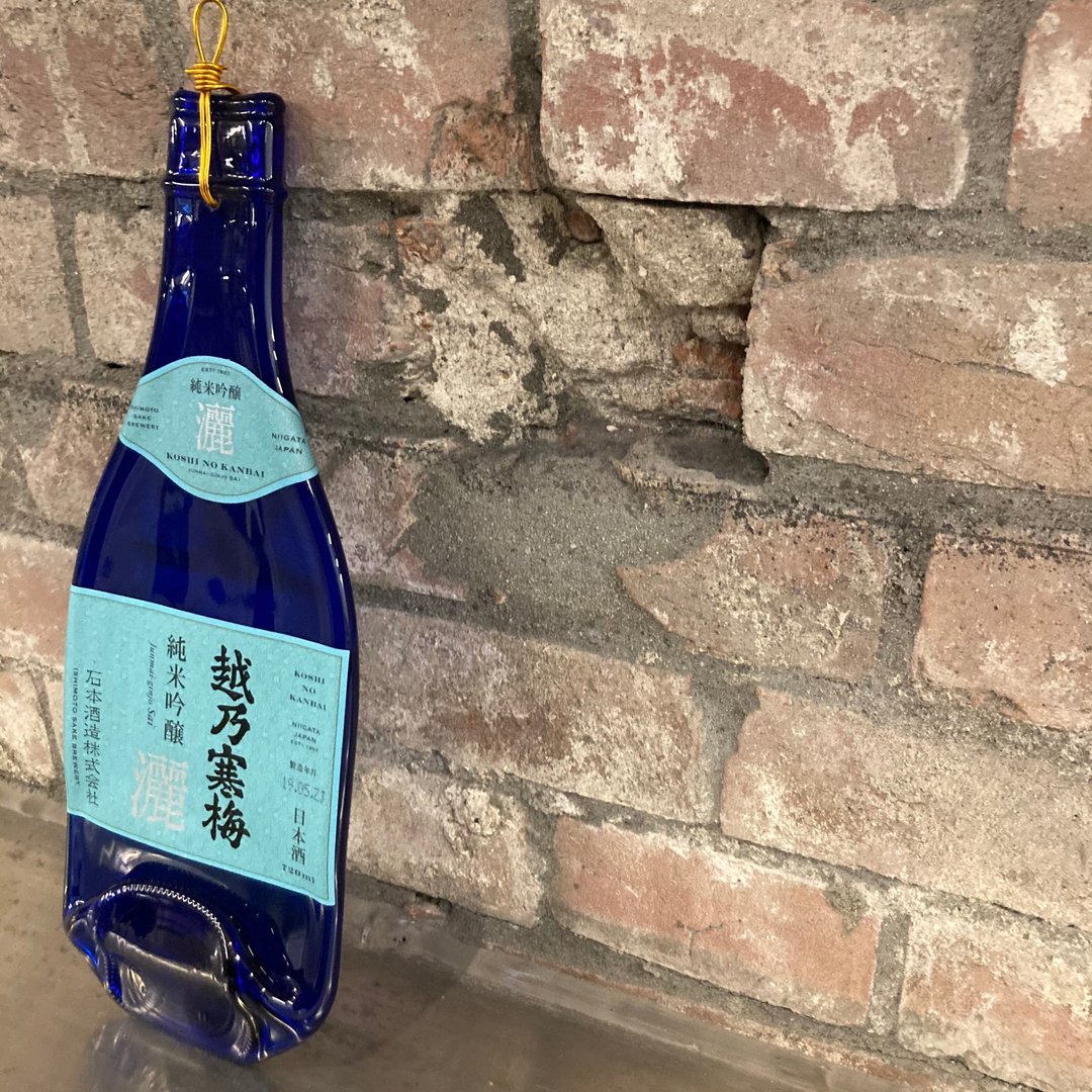 日本越乃寒梅纯米吟酿原瓶挂件 吊饰 - 吊饰 - 玻璃 