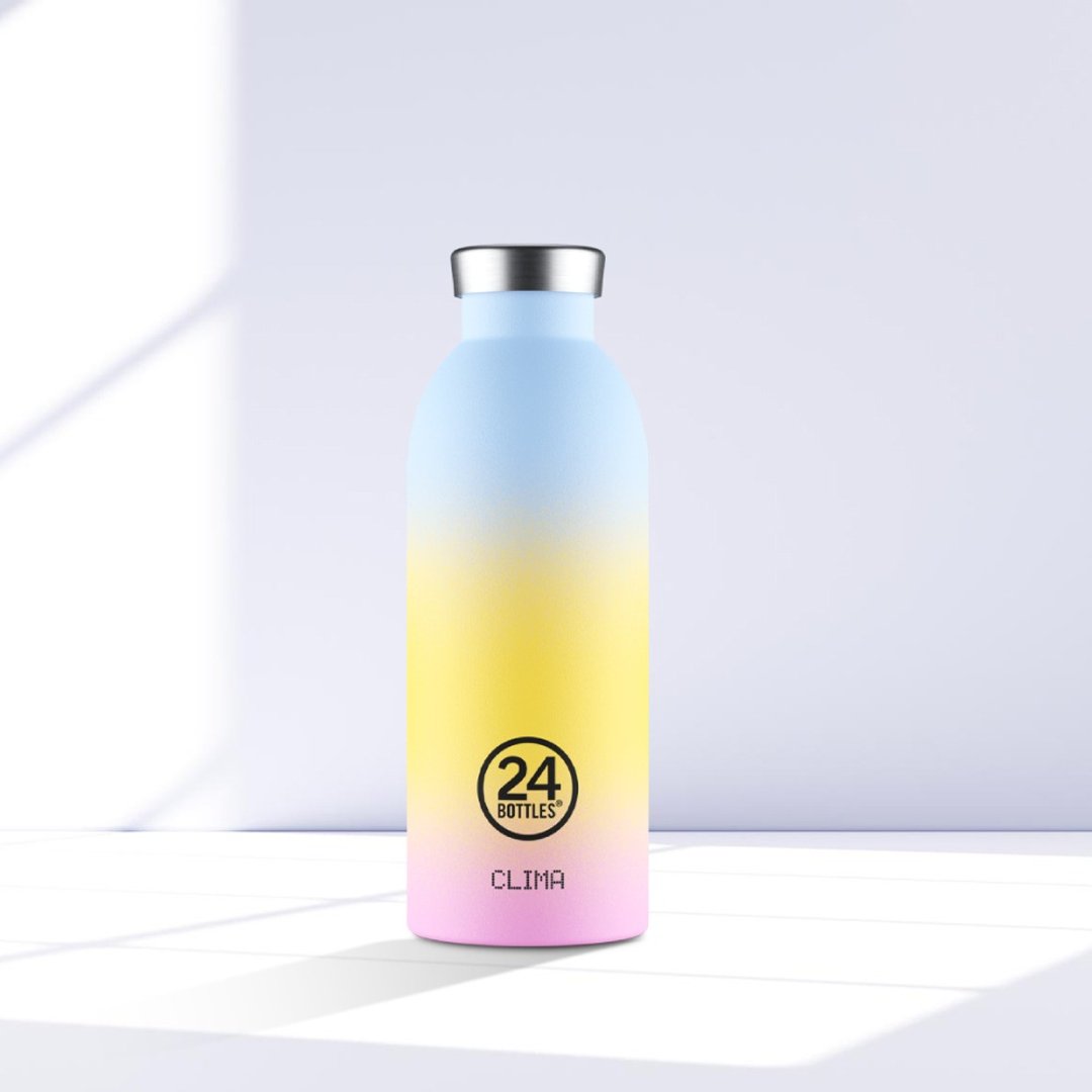 意大利 24Bottles 不锈钢保温/保冷瓶 500ml - 幸福光蕴 - 保温瓶/保温杯 - 不锈钢 多色