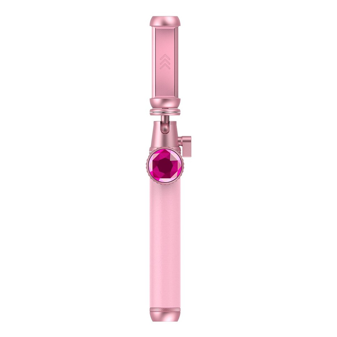 Wonew BR22美颜补光蓝牙晶灵自拍棒 - 相机背带/脚架 - 铝合金 多色