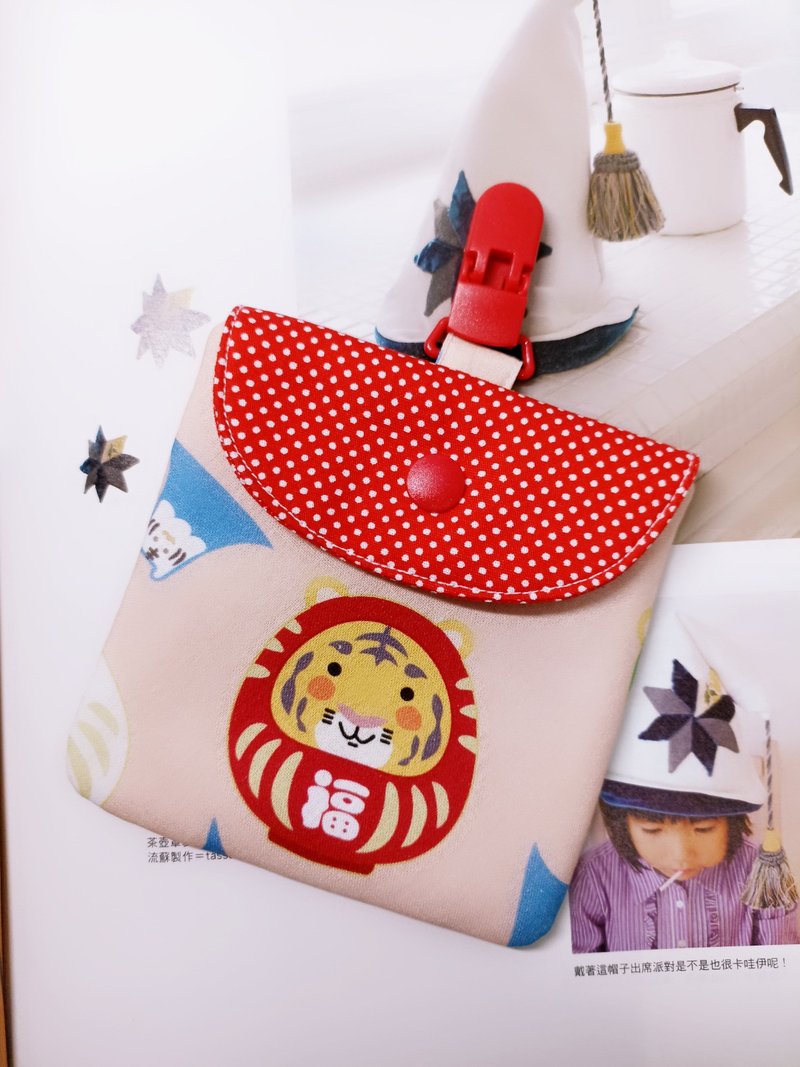 【5日内出货】弥月礼物 平安虎 虎福 红包收纳袋 过年红包袋 - 其他 - 棉．麻 多色