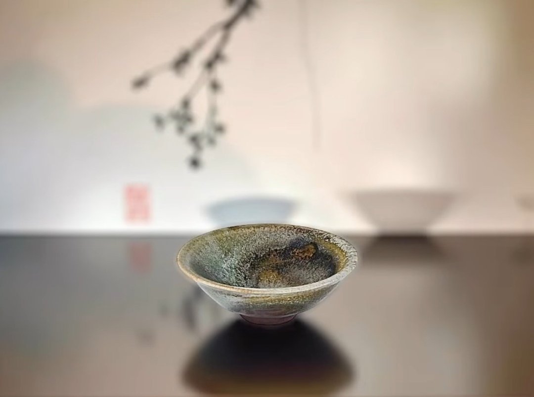 【唯一手作】柴烧 墨影文雅杯INK002 - 茶具/茶杯 - 其他材质 